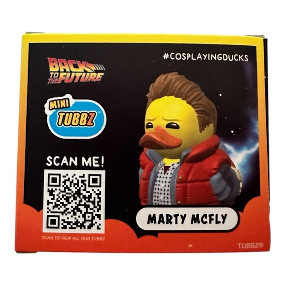 NEW Mini Tubbz Cosplaying Rubber Duck | Back To The Future | Marty McFly - Picture 2 of 5